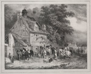 Suvenýr z Normandie od Joseph Louis Hippolyte Bellange
