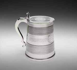 Tankard, cca 1798 (stříbrná) od Joseph Lownes