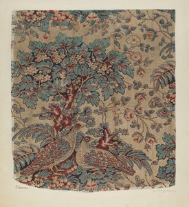 Tištěný textil, c. 1941.