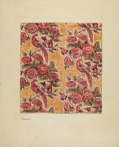 Žlutě glazovaný Chintz, c. 1939.