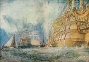 První sazba v obchodech, 1818 od Joseph Mallord William Turner