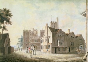Pohled na Arcibiskupský palác, Lambeth od Joseph Mallord William Turner
