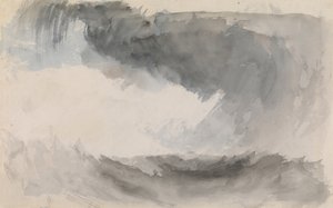 Bouře na moři od Joseph Mallord William Turner