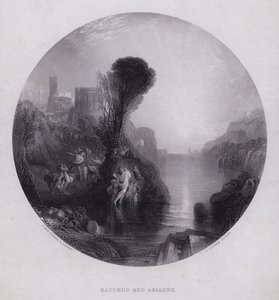 Bakchus a Ariadna od Joseph Mallord William Turner