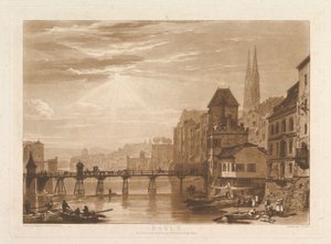 Basel Liber Studiorum, část I, deska 5, 11. června 1807 od Joseph Mallord William Turner