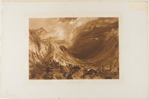Ben Arthur, deska 69 z Knihy studií od Joseph Mallord William Turner