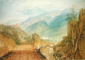 Bonneville, cca 1803 (akvarel na papíře) od Joseph Mallord William Turner