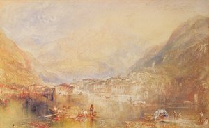 Brunnen z Lucernského jezera, 1845 od Joseph Mallord William Turner