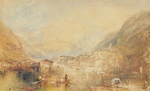 Brunnen z Lucernského jezera, 1845 od Joseph Mallord William Turner
