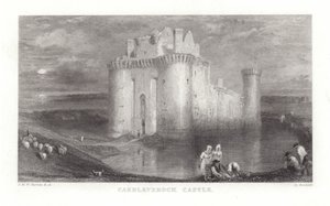 Hrad Caerlaverock od Joseph Mallord William Turner