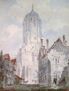 Christ Church, Oxford, 1795 od Joseph Mallord William Turner