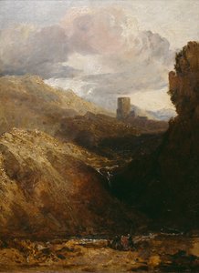 Hrad Dolbadarn od Joseph Mallord William Turner