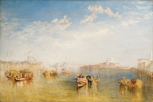 Giudecca, Žena zdraví a San Giorgio od Joseph Mallord William Turner