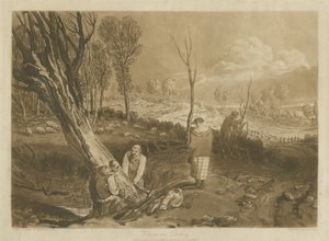 Hedging and Ditching, c.1860 od Joseph Mallord William Turner