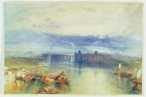 Bodamské jezero od Joseph Mallord William Turner