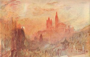 Lausanne, 1909 od Joseph Mallord William Turner