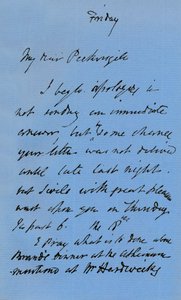 Dopis od JMW Turnera, c1840 1904 od Joseph Mallord William Turner