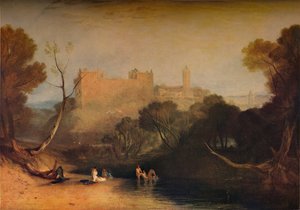 Linlithgow Palace, Skotsko, c1810, 1938 od Joseph Mallord William Turner