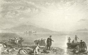 Hrad Loch Leven od Joseph Mallord William Turner