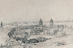 Londýn z Greenwich Park, c1809, 1923 od Joseph Mallord William Turner