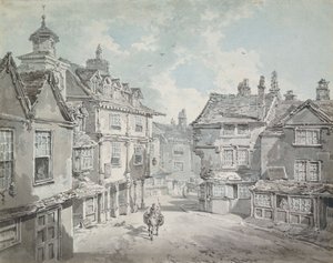 Market Street, Lichfield, od Joseph Mallord William Turner