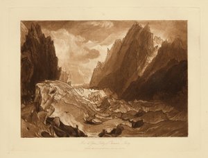 Mer de Glace od Joseph Mallord William Turner
