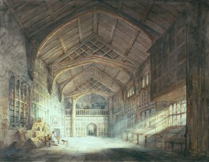 Mitton Hall, Lancashire od Joseph Mallord William Turner