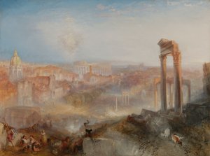 Moderní Řím, Campo Vaccino od Joseph Mallord William Turner