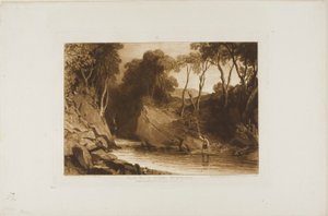 Blízko Blair Athol, deska 30 od Liber Studiorum od Joseph Mallord William Turner