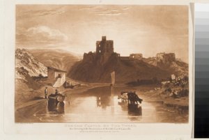 Hrad Norham, 1. ledna od Joseph Mallord William Turner