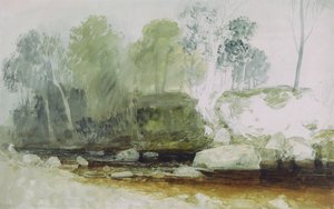 On the Washburn: Study, c.1815 (akvarel a grafit na papíře) od Joseph Mallord William Turner