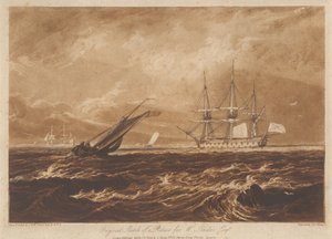Původní skica obrazu pro W. Leader, Esq. od Joseph Mallord William Turner