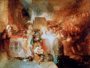 Pilát si myje ruce, 1830 od Joseph Mallord William Turner