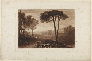 Scény z venkova od Joseph Mallord William Turner