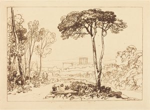 Scéna v Kampánii od Joseph Mallord William Turner