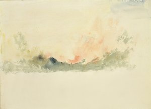 Studie oblohy od Joseph Mallord William Turner