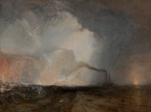 Staffa, Fingalova jeskyně [1832, Royal Academy of Arts, Londýn, katalog výstavy] od Joseph Mallord William Turner