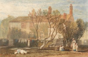 Panské sídlo Steeton poblíž Farnley od Joseph Mallord William Turner