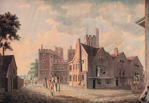 Arcibiskupský palác, Lambeth, 1909 od Joseph Mallord William Turner