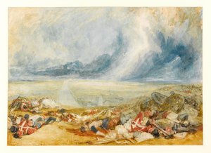 Pole u Waterloo od Joseph Mallord William Turner
