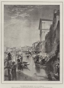 Svatba na Jadranu od Joseph Mallord William Turner