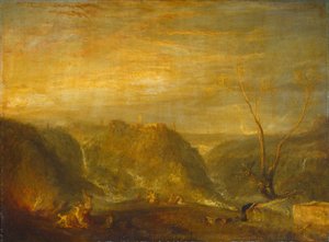 Znásilnění Proserpiny od Joseph Mallord William Turner