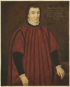 Portrét v Council House of Thomas White (tužka a akvarel na papíře) od Joseph Manning