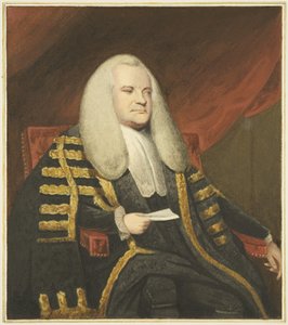 Portrét v Mansion House, Queen Square, Lord Ashburton (akvarel na papíře) od Joseph Manning