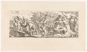 Návrat vinobraní Les travaux de la vendange (název série) od Joseph Marie Vien (I)