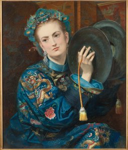 Žena v orientálním kostýmu, 1866