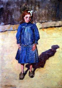 Modré šaty od Joseph Milner Kite