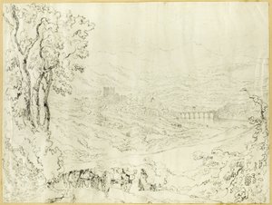 Město a hrad Hay od Joseph Murray Ince