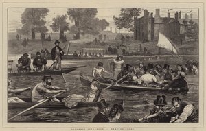 Sobotní odpoledne v Hampton Court