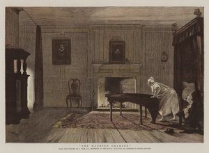 Lovecká komnata (chromolitho)